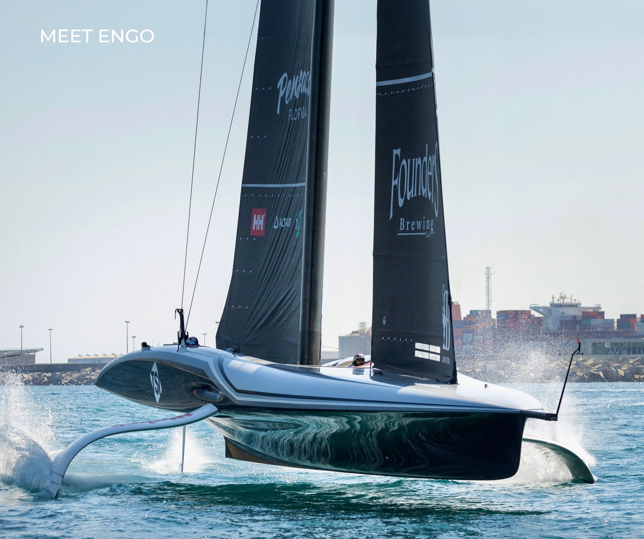 La technologie Lite AR d'ENGO"ActiveLook" équipe désormais l'American Magic dans sa quête de l'America's Cup