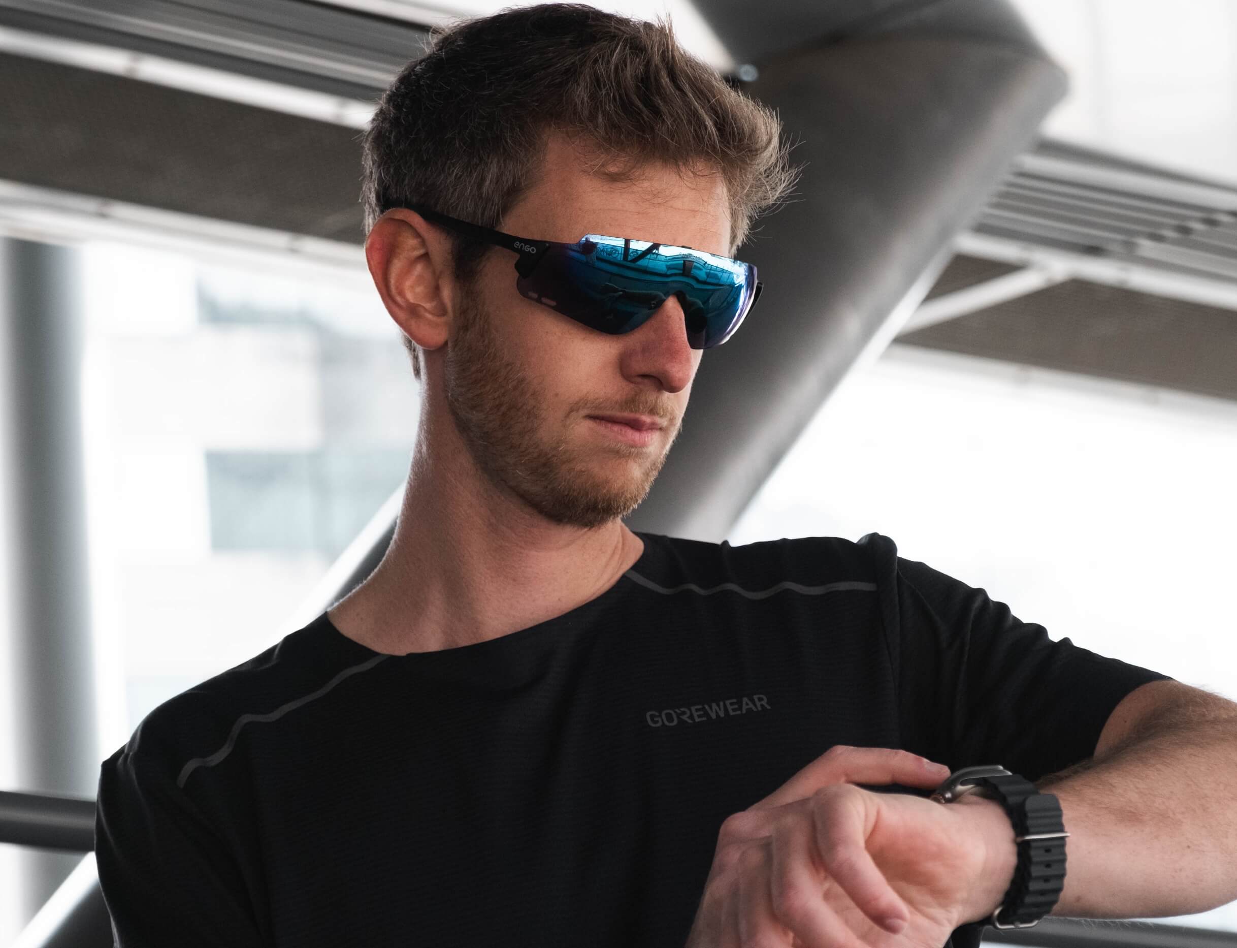 engo2 Smart Sports Glasses for Running & Cycling - Garmin & Apple